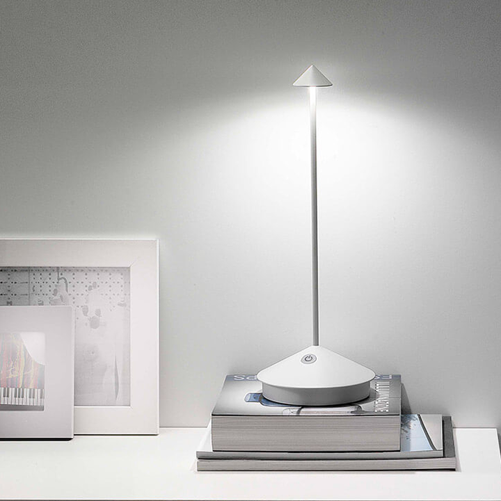 Minimalist LED Table Lamp | Waterproof & Dimmable Cordless Lighting