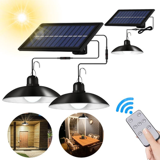 Outdoor Solar Motion Sensor Light With Remote Control